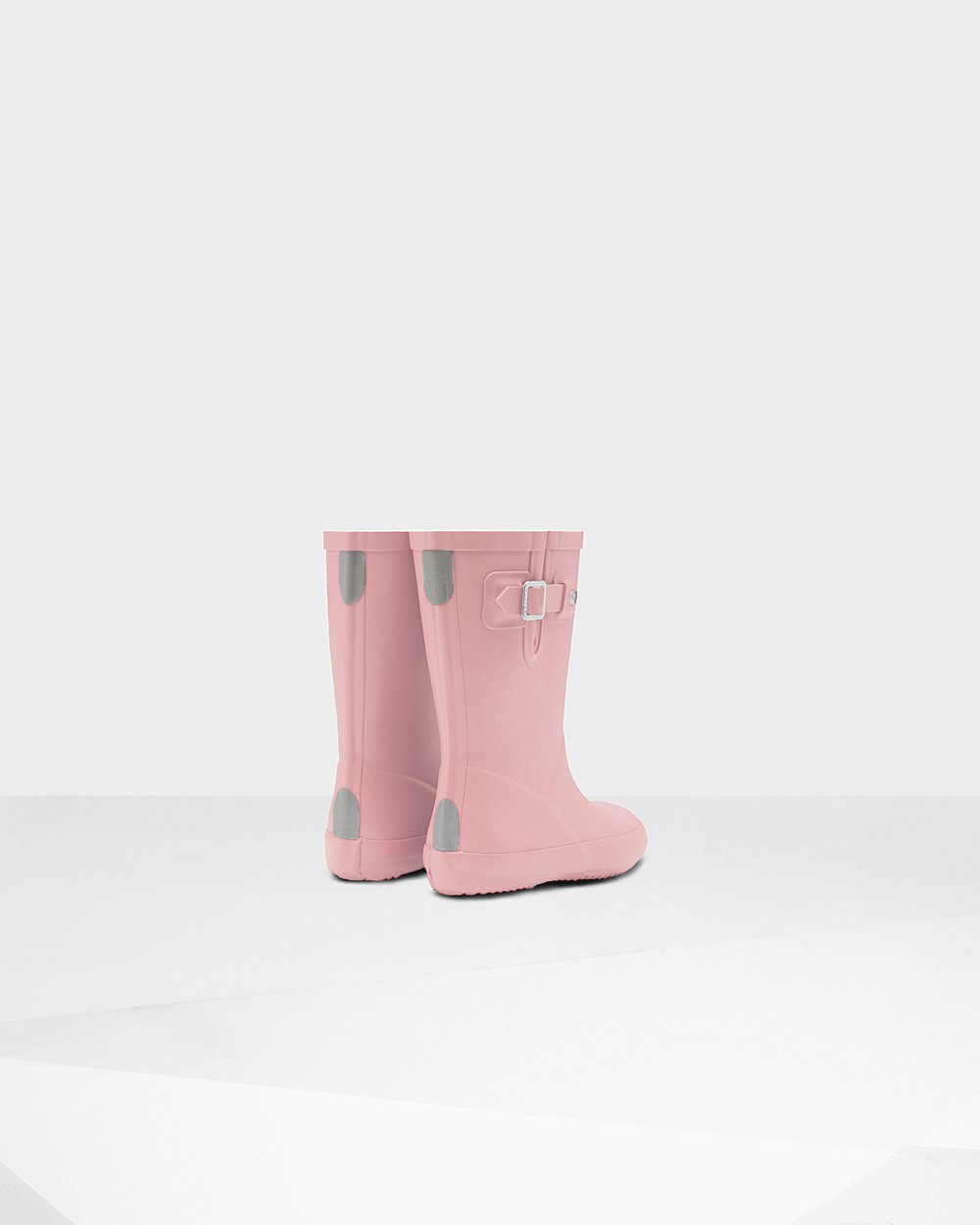 Hunter Yağmur Çizmesi Çocuk Pembe - Original First Flat Sole - Türkiye ZD9783062